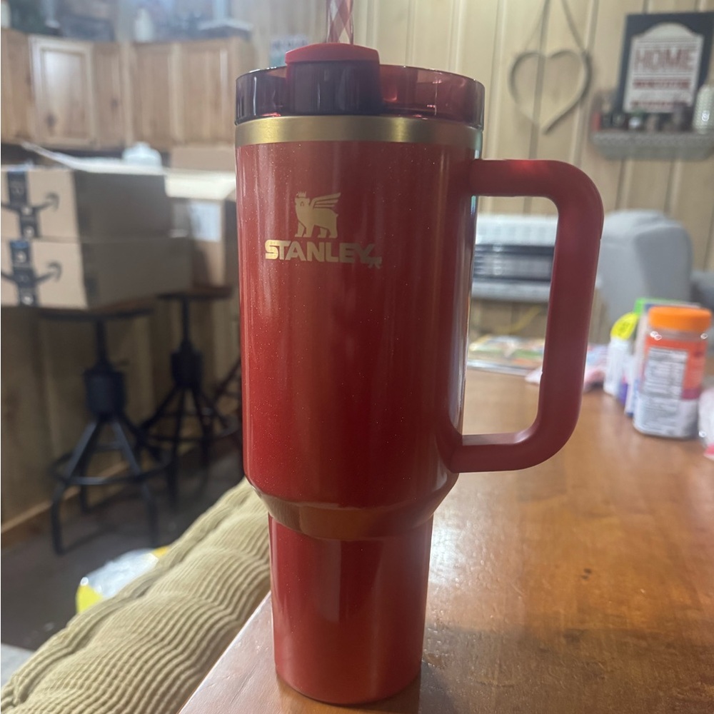 Stanley Crimson Travel Mug with Handle